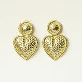 Aros Oro Corazón Roberta
