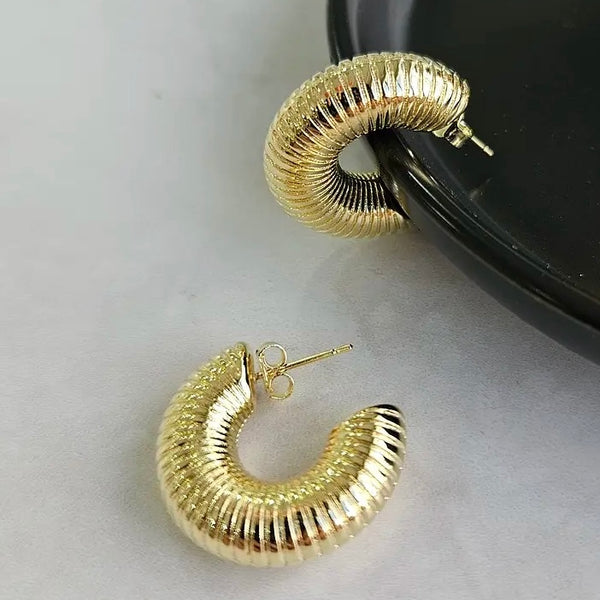 Argollas oro Ariana