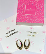 Argollas Oro Diana