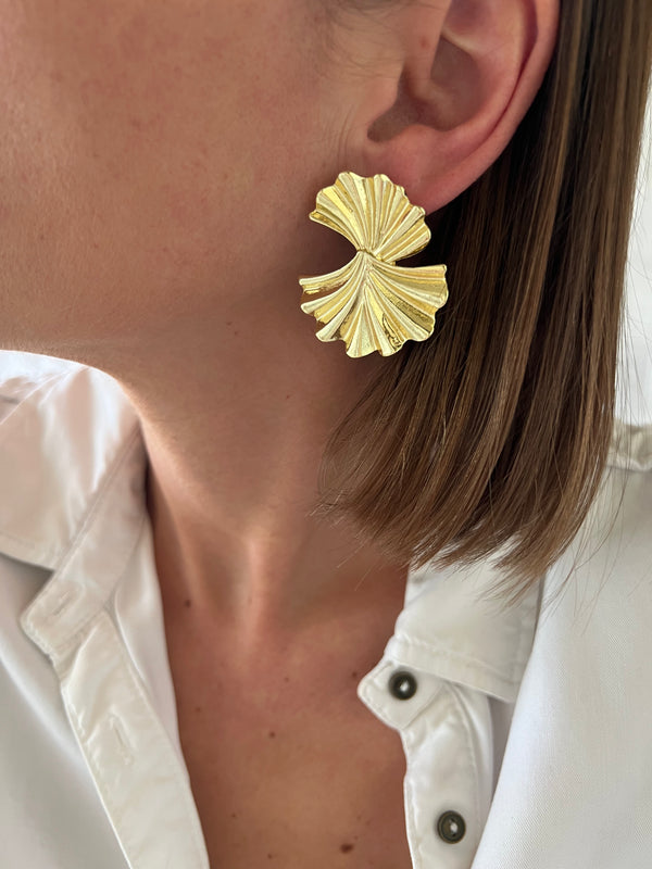 Aros oro Valeria