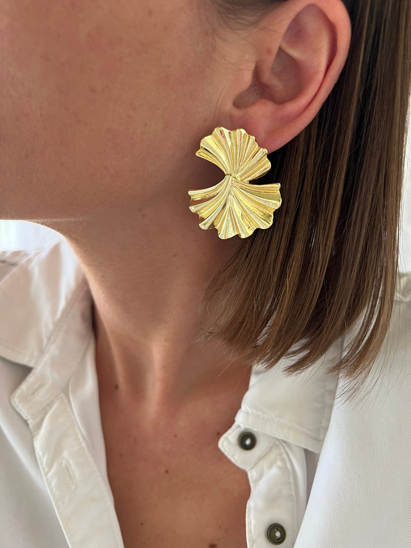 Aros oro Valeria