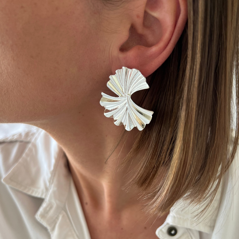Aros plata Valeria