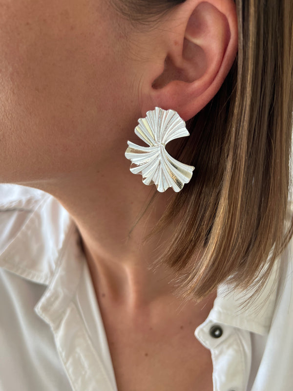 Aros plata Valeria