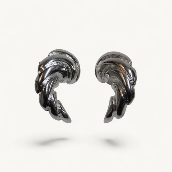 Aros Plata Caracola Josefa