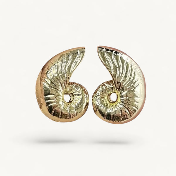 Aros Oro Caracola