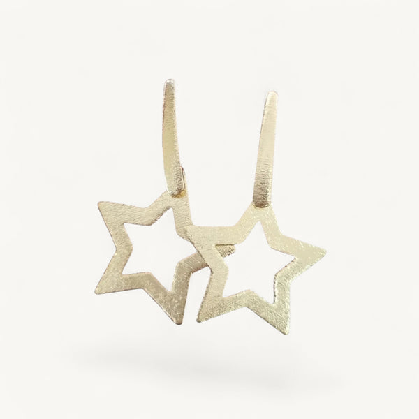 Aros Oro Estrella América