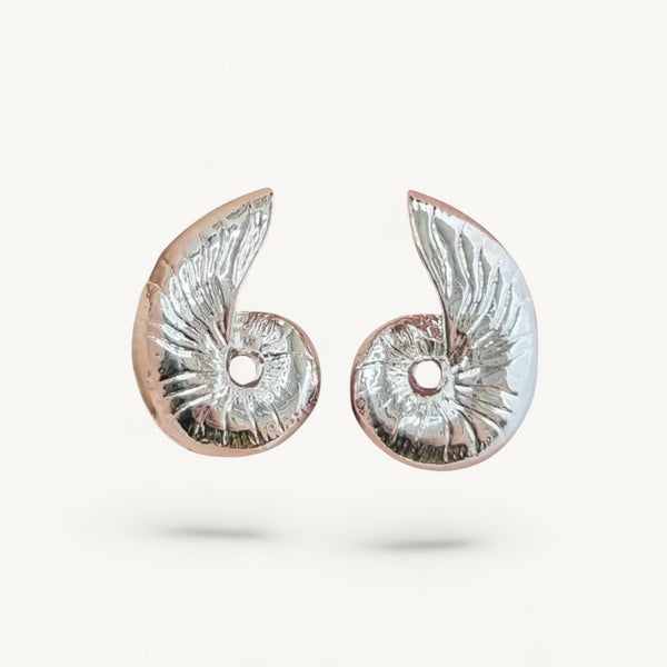 Aros Plata Caracola