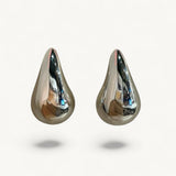 Aros Plata Gota Noelle
