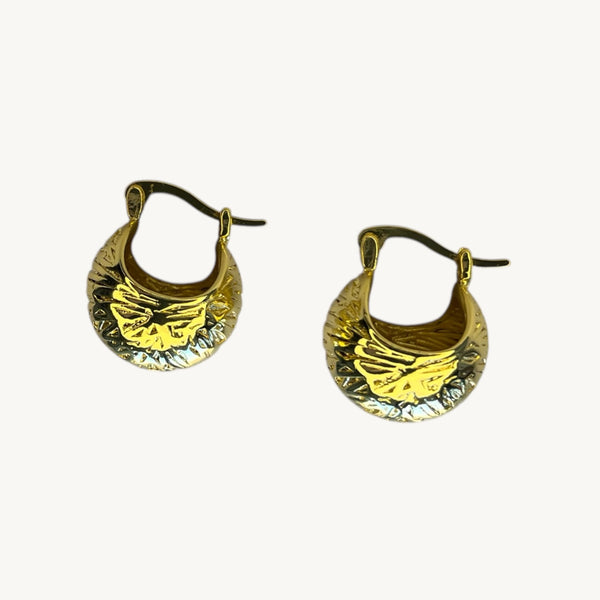 Argollas oro Alexia