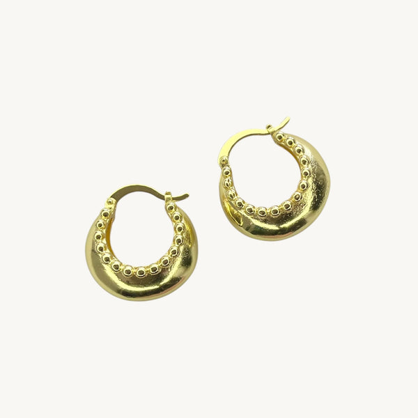 Argollas oro Cloe