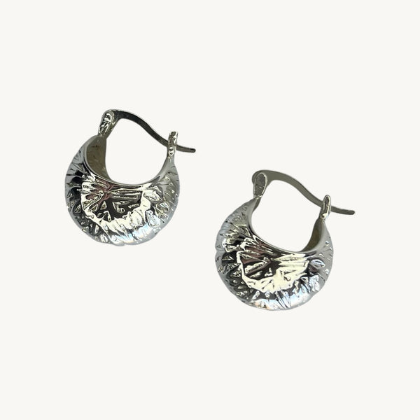 Argollas plata Alexia