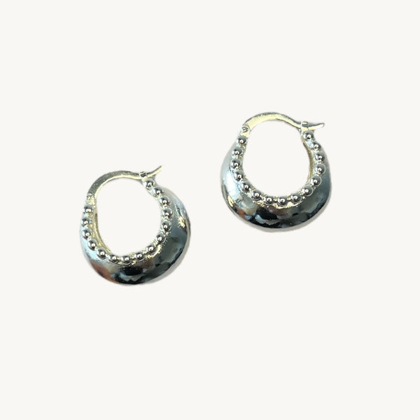 Argollas plata Cloe