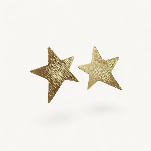 Aros Oro Estrella Helena