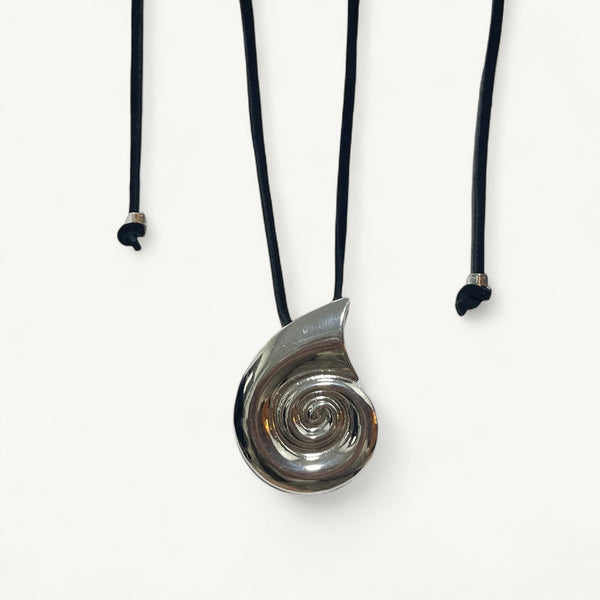Collar Plata Caracola Anna