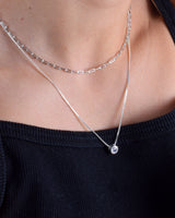 Collar Plata Punto de Luz Vera