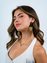 Collar Oro Simona Inicial 40 cm y 45 cm