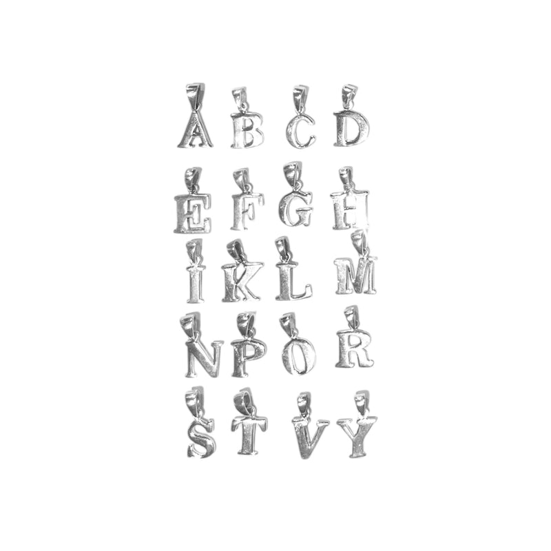 CHARM PLATA LETRA ANTONIA