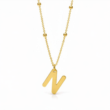 Collar Oro Letra Catalina