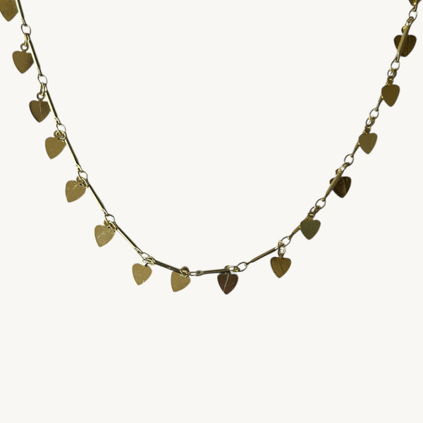 Choker oro Corazón Dana