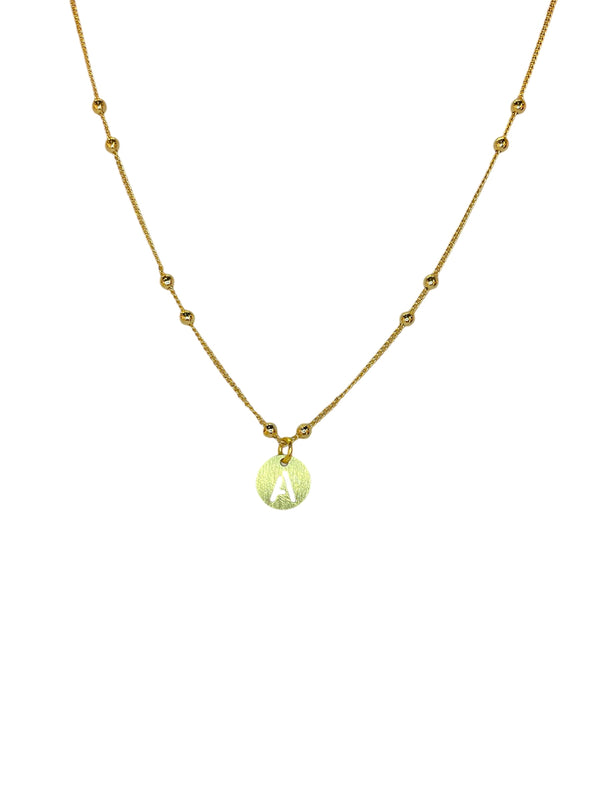 COLLAR ORO LETRA CALA