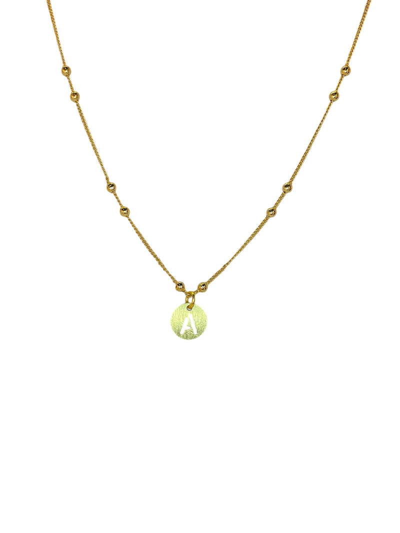 COLLAR ORO LETRA CALA