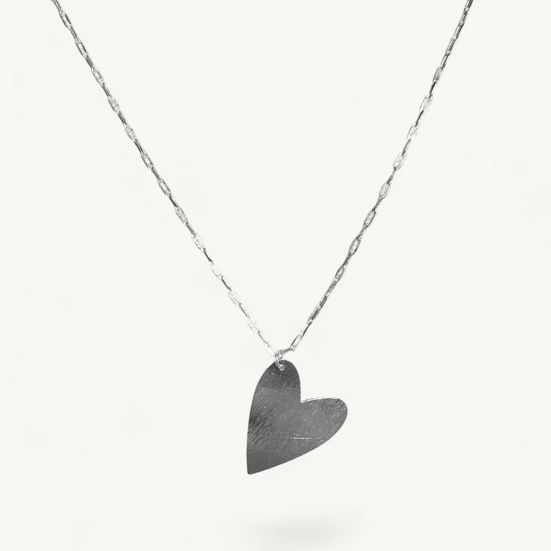 Collar Plata Corazón Victoria