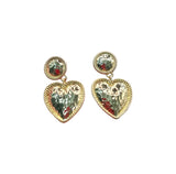 Aros Oro Corazón Roberta