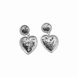 Aros Plata Corazón Roberta