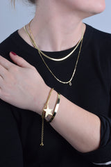 Collar Oro Punto de Luz Camille