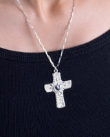 Collar Plata Cruz Lina