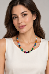 Collar Oro Sinfonía de Ágatas