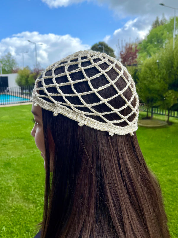 Casquete Tejido Saraí
