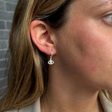 Argollas Plata Ojo turco Diana