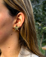 Aros Oro Estrella de Mar