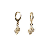 Argollas Oro Mini Caracola