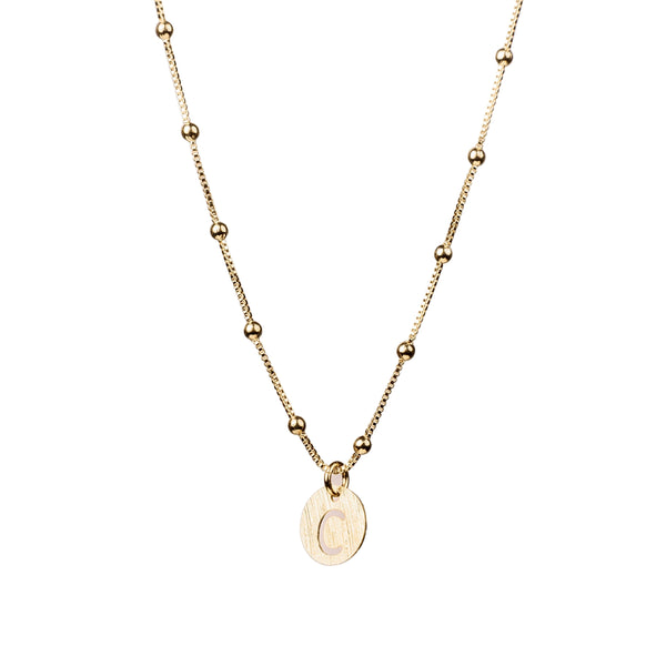 Collar Oro Letra Cala