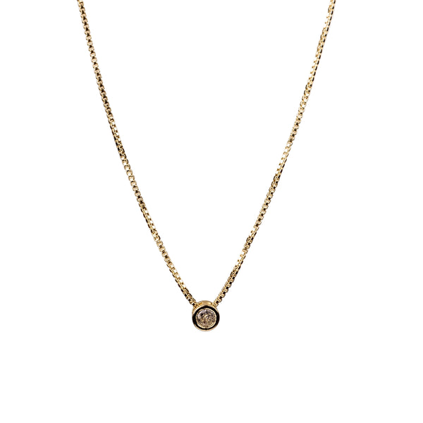 Collar oro Punto de luz Vera