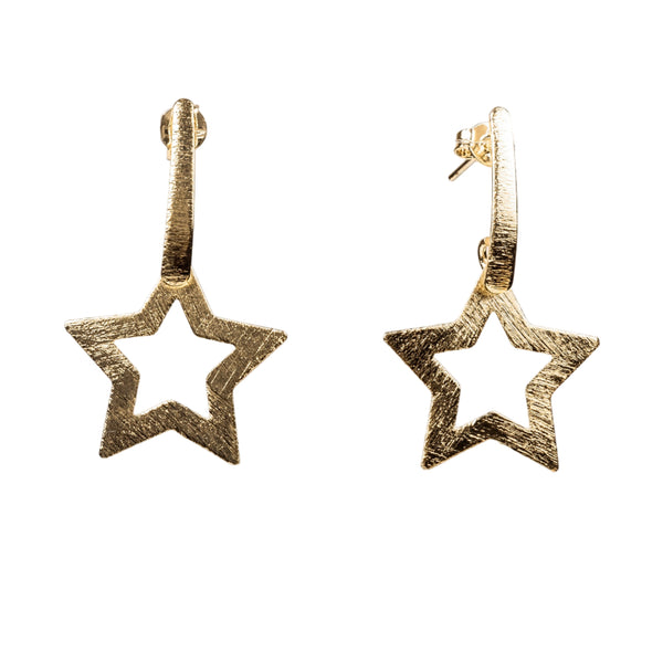 Aros Oro Estrella América