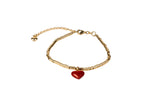Pulsera Oro Corazón Nina