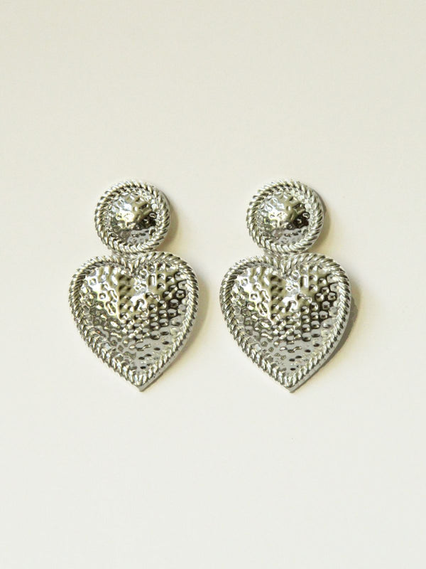 AROS PLATA CORAZÓN