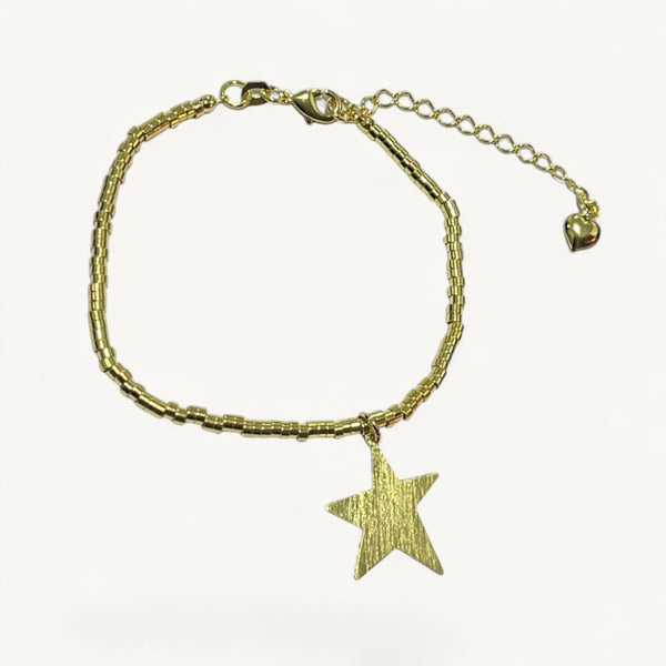 Pulsera Oro Estrella Helena