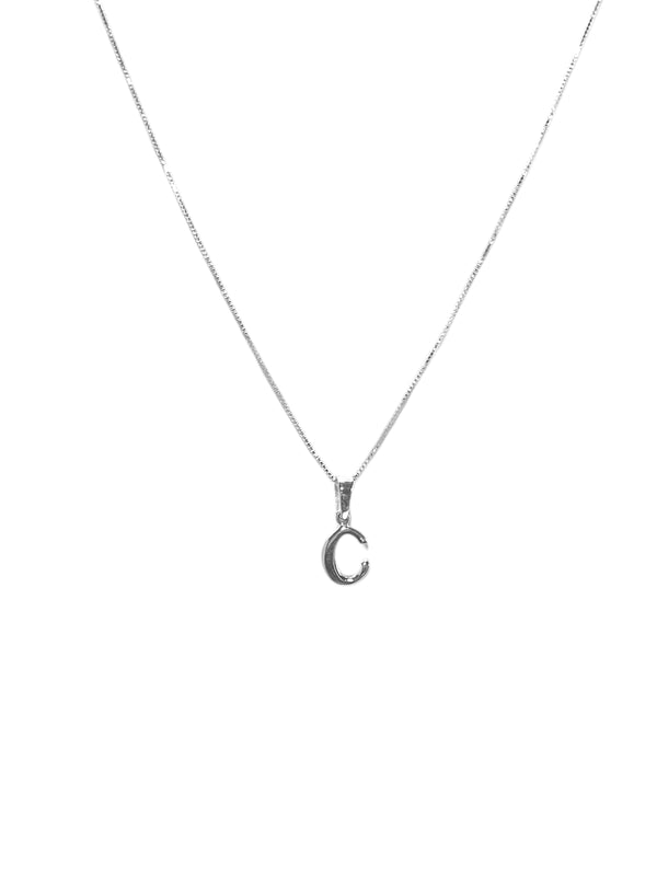 COLLAR PLATA LETRA ANTONIA