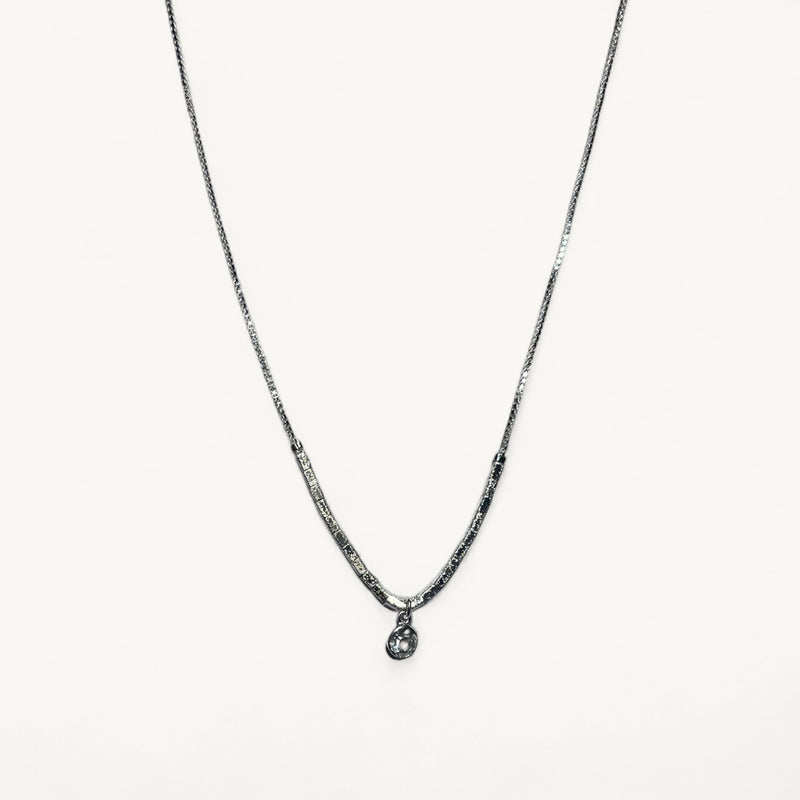 Collar Plata Punto de Luz Camille