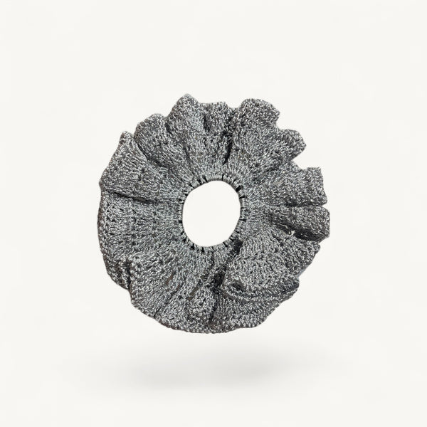 Scrunchie Plateado Emma