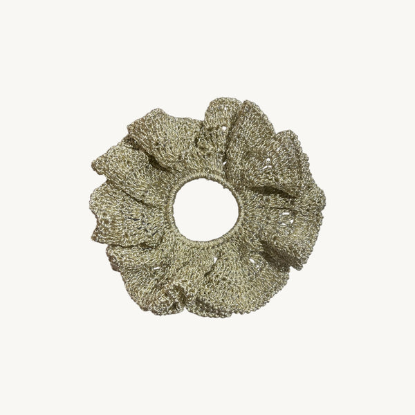 Scrunchie Dorado platino Emma