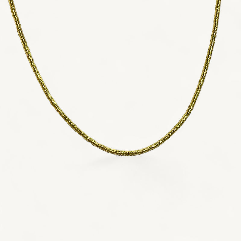 Collar Oro Mostacilla Gitana 45 cm