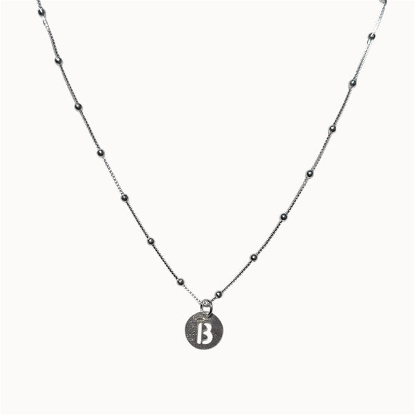 COLLAR PLATA LETRA CALA