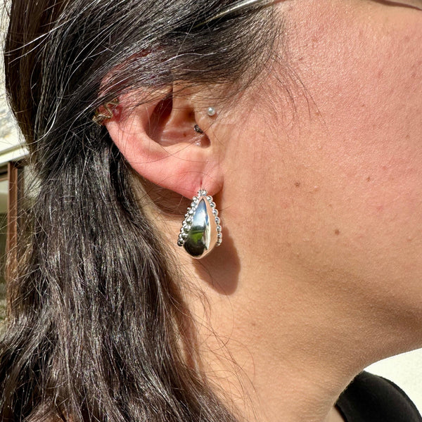 Argollas plata Cloe