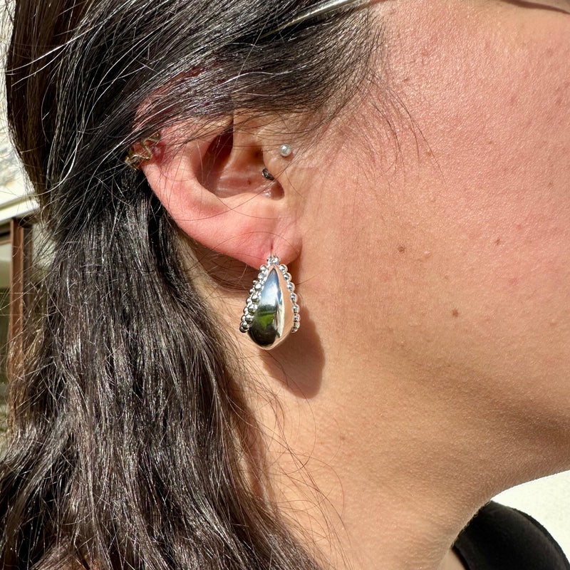 Argollas plata Cloe