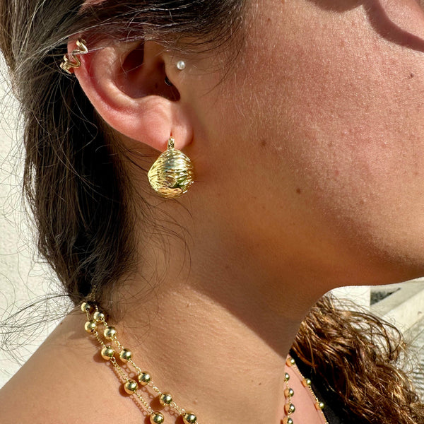Argollas oro Alexia